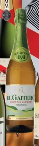 Alimerka EL GAITERO Sidra sin alcohol oferta