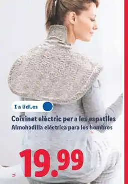 Lidl Coixinet elèctric per a les espatlles oferta