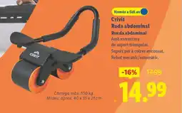 Lidl CRIVIT Roda abdominal Rueda abdominal oferta