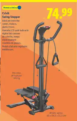 Lidl CRIVIT Swing Stepper oferta
