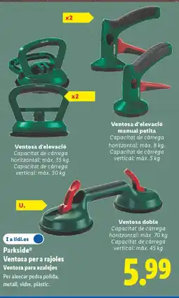 Lidl PARKSIDE Ventosa per a rajoles oferta