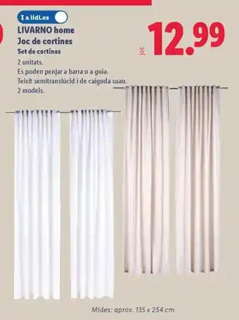 LIVARNO home Joc de cortines