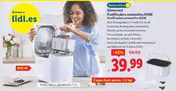 Lidl SILVERCREST Panificadora automàtica 850W oferta