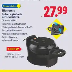 Lidl SILVERCREST Gofrera giratòria oferta