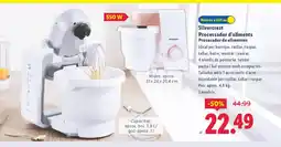 Lidl SILVERCREST Processador d'aliments oferta