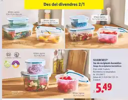 Lidl SILVERCREST Joc de recipients hermètics oferta