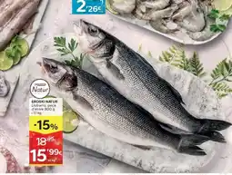 Caprabo EROSKI NATUR Llobarro, peça d'entre oferta