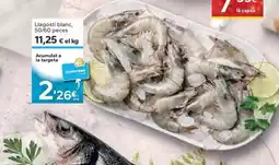 Caprabo Llagostí blanc, 50/60 peces oferta