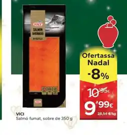 Caprabo VICI Salmó fumat oferta