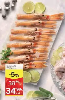 Caprabo Escamarlà, 11/13 peces oferta