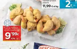 Caprabo Cua de llagostí arrebossada oferta