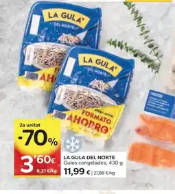 Caprabo LA GULA DEL NORTE Gules congelades oferta
