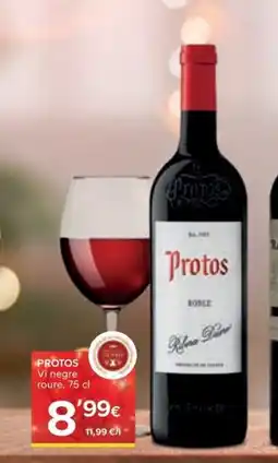 Caprabo PROTOS Vi negre roure oferta