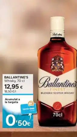 Caprabo BALLANTINE'S Whisky oferta