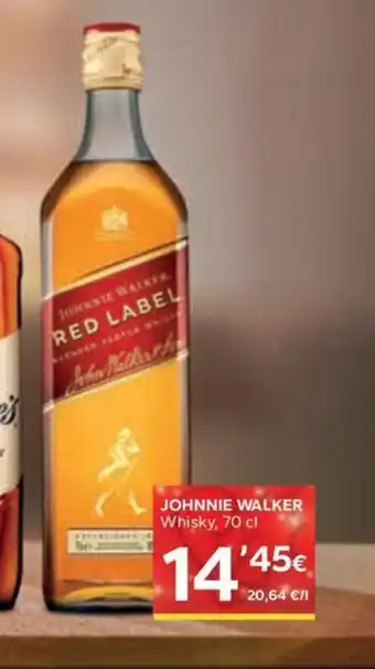 Caprabo JOHNNIE WALKER Whisky oferta