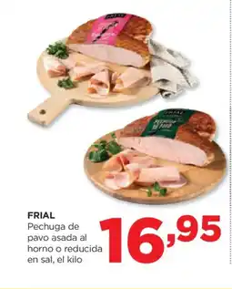 Alimerka FRIAL Pechuga de pavo asada al horno o reducida en sal oferta