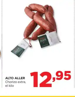 Alimerka ALTO ALLER Chorizo extra, el kilo oferta