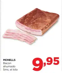 Alimerka MONELLS Bacon ahumado 5ms oferta