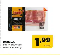 Alimerka MONELLS Bacon ahumado selección oferta