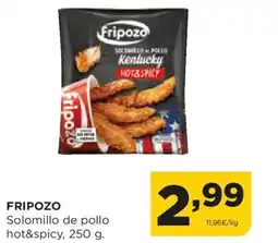 Alimerka FRIPOZO Solomillo de pollo hot&spicy oferta