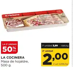 Alimerka LA COCINERA Masa de hojaldre oferta