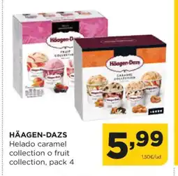 Alimerka HÄAGEN-DAZS Helado caramel collection o fruit collection oferta