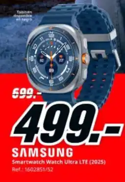 MediaMarkt SAMSUNG Smartwatch Watch Ultra LTE (2025) oferta