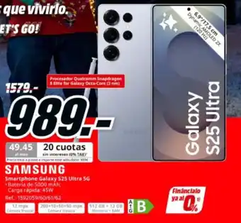 SAMSUNG Smartphone Galaxy S25 Ultra 5G