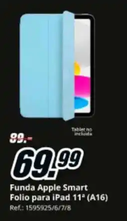MediaMarkt Funda Apple Smart Folio para iPad 11" (A16) oferta