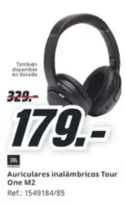 MediaMarkt JBL Auriculares inalámbricos Tour One M2 oferta