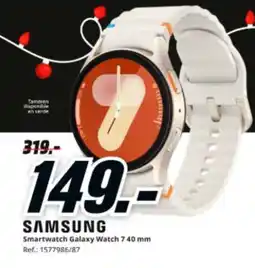 MediaMarkt SAMSUNG Smartwatch Galaxy Watch 7.40 mm oferta