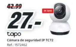 MediaMarkt TAPO Cámara de seguridad IP TC72 oferta