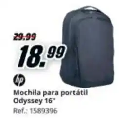 MediaMarkt HP Mochila para portátil Odyssey 16" oferta