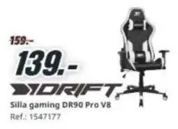 MediaMarkt DRIFT Silla gaming DR90 Pro V8 oferta