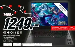 MediaMarkt HP Portátil gaming OMEN 16-AM0008NS oferta