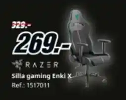 MediaMarkt RAZER Silla gaming Enki x oferta