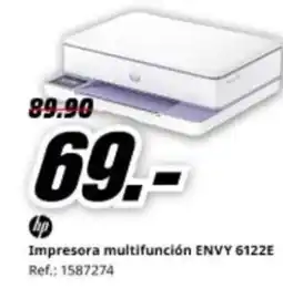 MediaMarkt HP Impresora multifunción ENVY 6122E oferta