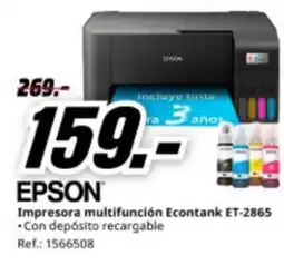 MediaMarkt Impresora multifunción Econtank ET-2865 oferta