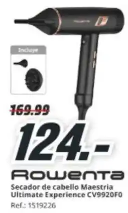 MediaMarkt ROWENTA Secador de cabello Maestria Ultimate Experience CV9920FO oferta