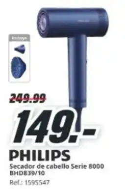 MediaMarkt PHILIPS Secador de cabello Maestria Ultimate Experience CV9920FO oferta