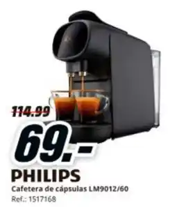 MediaMarkt PHILIPS Cafetera de cápsulas LM9012/60 oferta