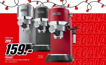 MediaMarkt DELONGHI Cafetera express Dedica EC685.M oferta