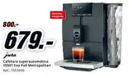 MediaMarkt JURA Cafetera superautomática 15501 Ena Full Metropolitan oferta