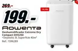 MediaMarkt ROWENTA Deshumidificador Extreme Dry Compact DH5250 oferta