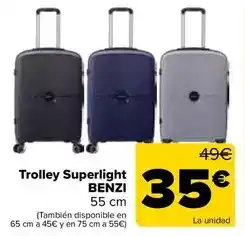 Carrefour Benzi - trolley superlight oferta