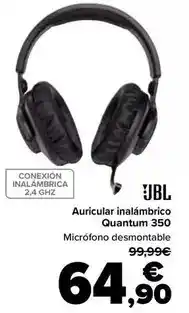 Carrefour Jbl - auricular inalámbrico quantum 350 oferta