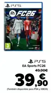 Carrefour Ea sports - fc26 oferta