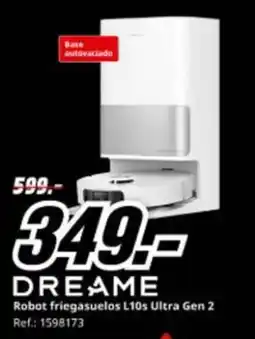 MediaMarkt DREAME Robot friegasuelos L10s Ultra Gen 2 oferta