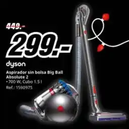 MediaMarkt DYSON Aspirador sin bolsa Big Ball Absolute 2 oferta