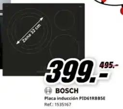 MediaMarkt BOSCH Placa inducción PID61RBB5E oferta